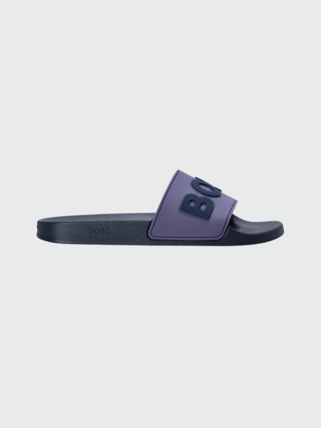 Hugo Boss - Sandalias con Logo en relieve Violeta