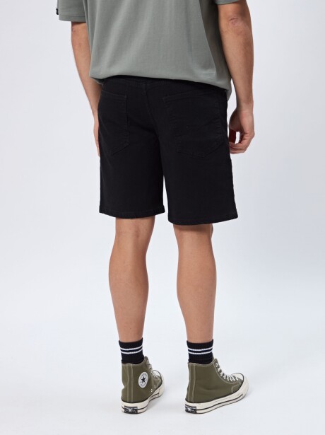 BERMUDA DENIM FLUX NEGRO JEAN