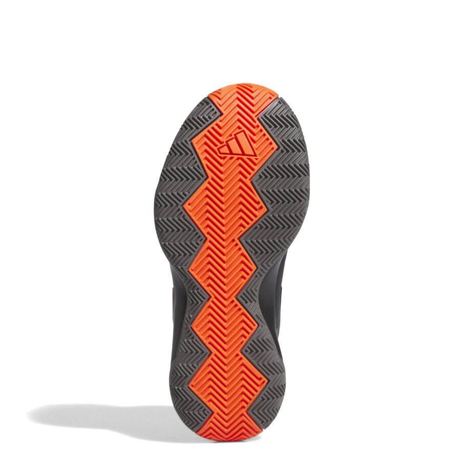 Championes Infantiles Adidas Cross &apos;Em Up Select Mid Negro - Púrpura - Anaranjado