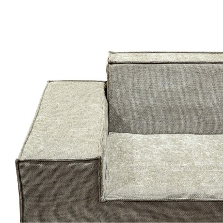 SOFÁ MODULAR 3 CUERPOS ESPUMA NATURAL-BEIGE LUNA BEIGE