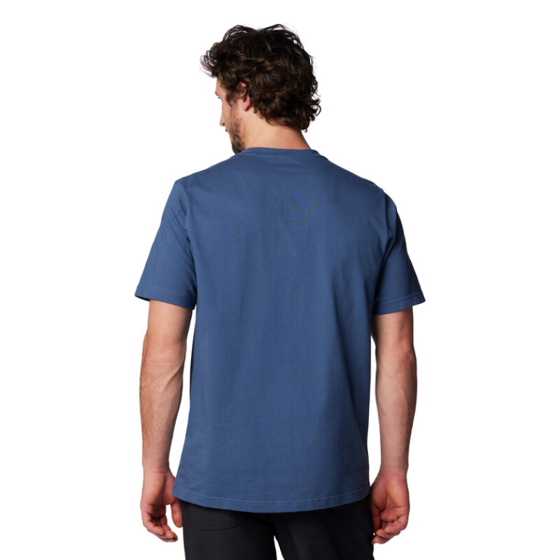 Remera Landroamer SS Henley II Hombre DARK MOUNTAIN