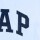 Remera Logo Gap Manga Corta Mujer Light Blue Shadow