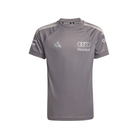 Remera adidas Piloto Audi Revolut F1 Team Version Fan de niñ Grey