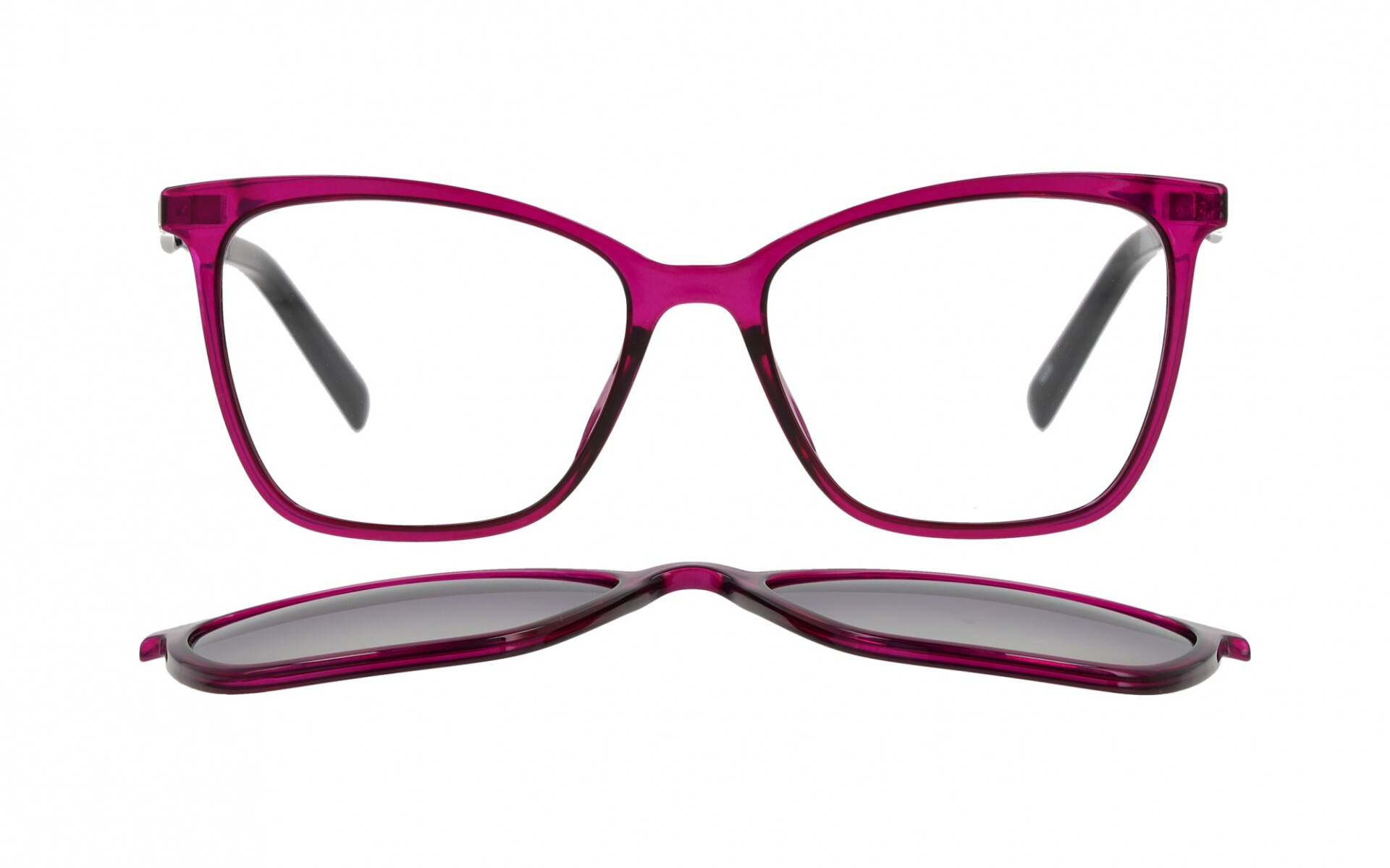 INVU Clip-On M4205C col Transp.Purple 