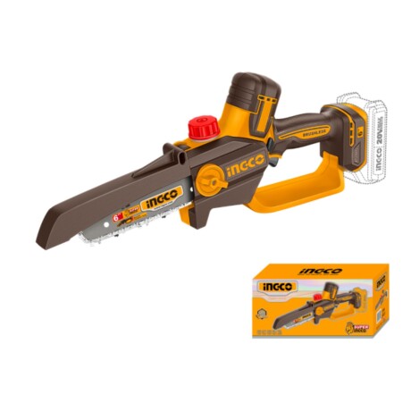 Motosierra Ingco a batería P20S 20V sin batería/sin cargador Motosierra Ingco a batería P20S 20V sin batería/sin cargador