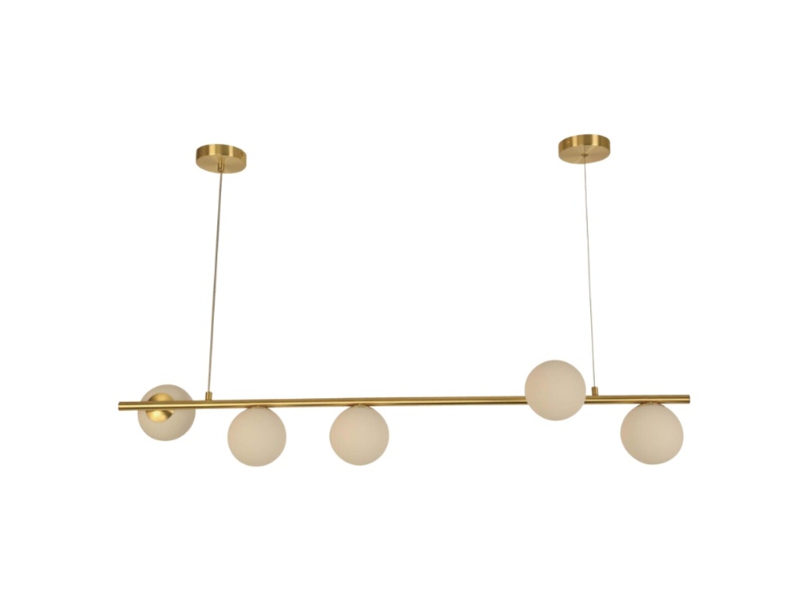 COLGANTE LINEAL 5L G9 PELOTAS BRONCE 