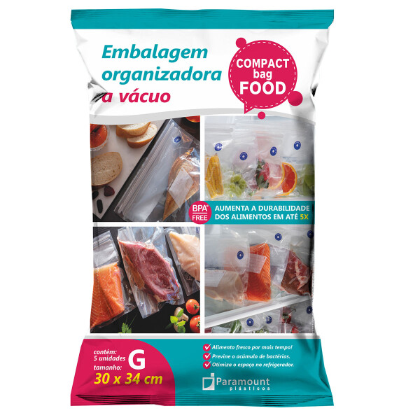 PACK BOLSA VACIO ALIM. G 30X34 5UN PACK BOLSA VACIO ALIM. G 30X34 5UN