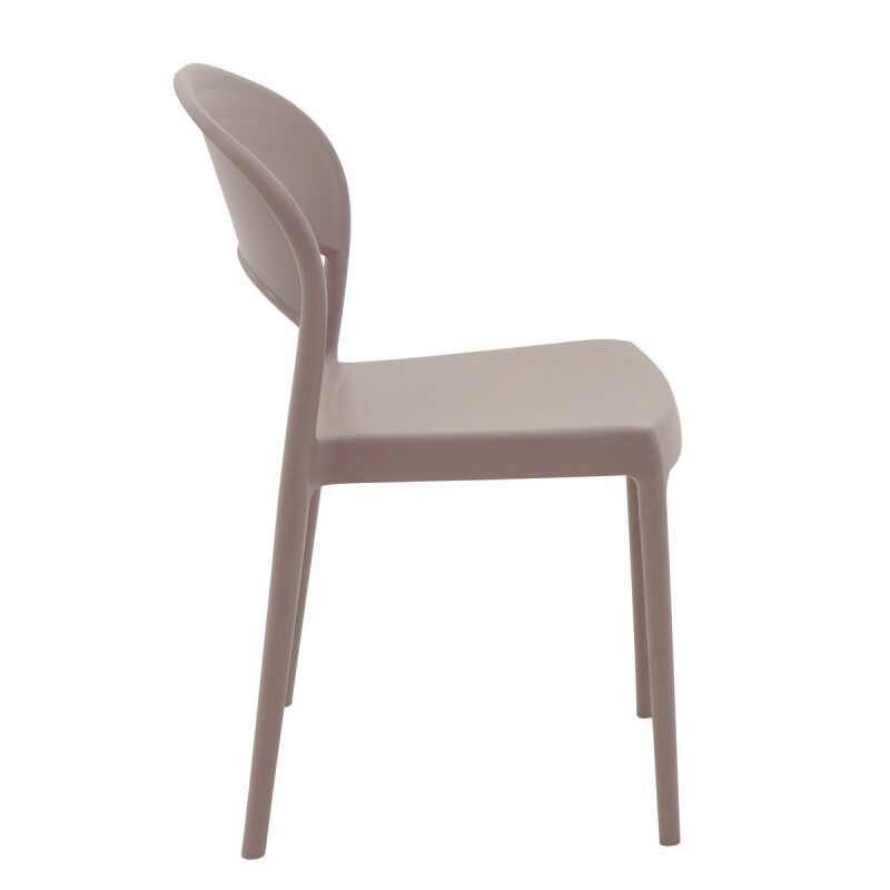 Silla Sissi Respaldo Cerrado en Polipropileno - Color beige - 92046/421 Silla Sissi Respaldo Cerrado en Polipropileno - Color beige - 92046/421