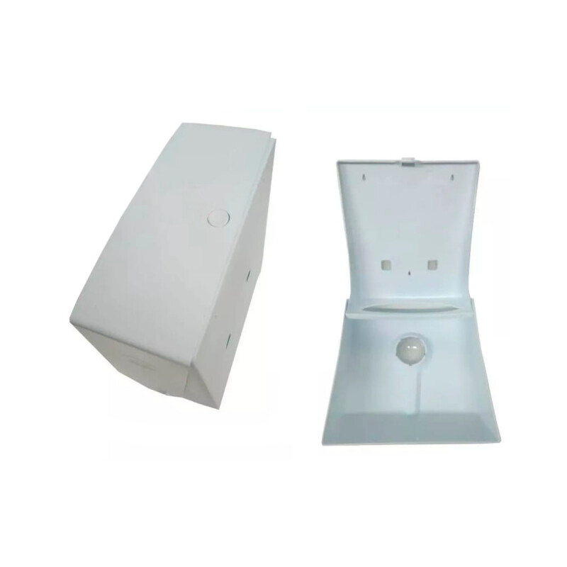 Dispensador de papel toalla + 1000 toallas BLANCO