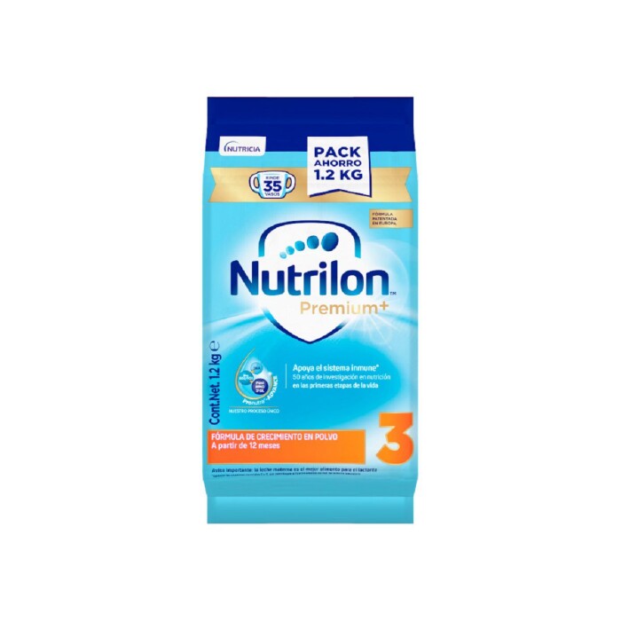 NUTRILON PREMIUM +3 NF FR. X 1200 GR. única