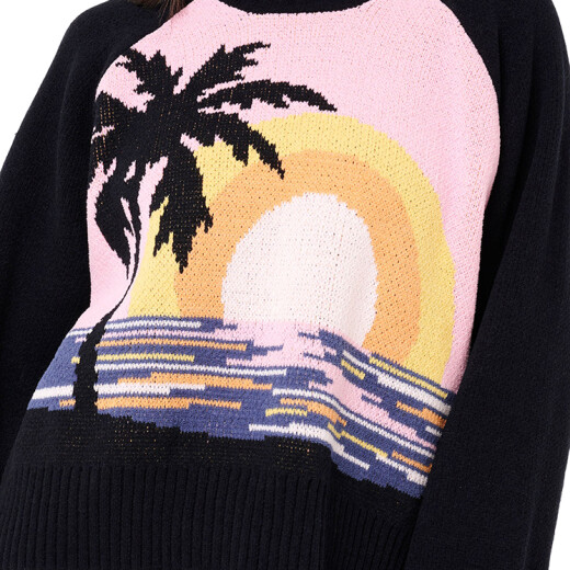 Buzo Rip Curl Paradise Knit Crew - Negro Buzo Rip Curl Paradise Knit Crew - Negro
