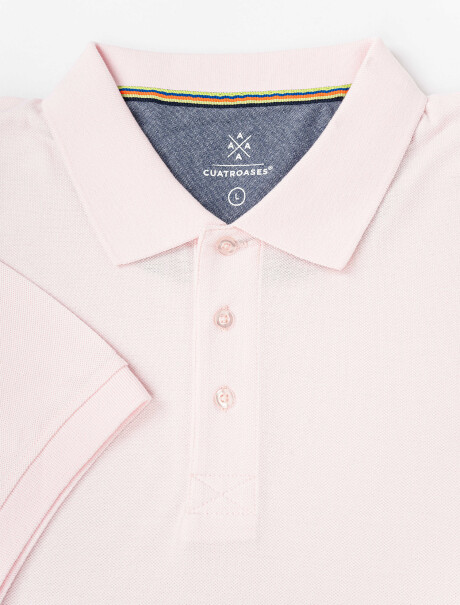 Remera m/c lisa rosado