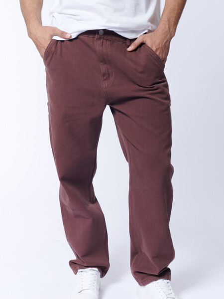Pantalón carpintero Marrón