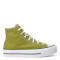 Championes de Mujer Converse Chuck Taylor All Star Lift Verde - Blanco - Negro