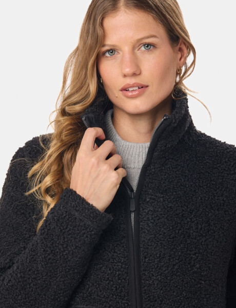 CAMPERA SHERPA Negro