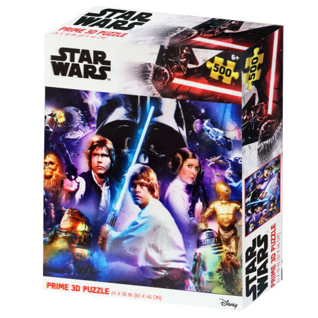 Puzzle Prime 3D Lenticular Star Wars Clásico 500pzs Din32637