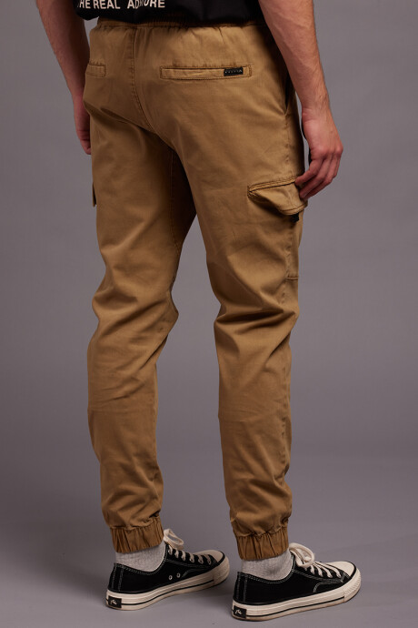 PANTALON CARGO STRAI RUSTY Kaki