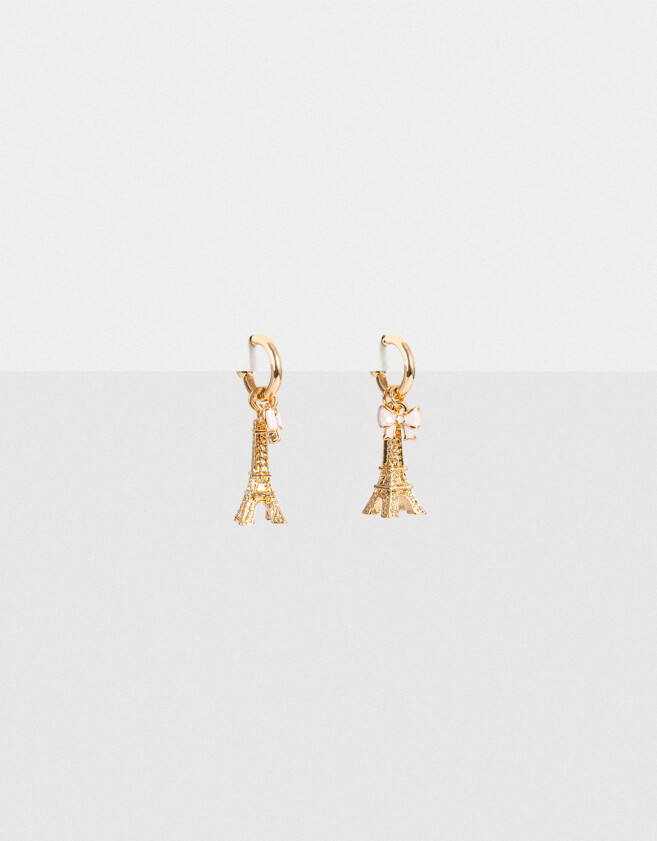 Aros Argollas Multi dijes Aros Argolla Multidijes - Dorado
