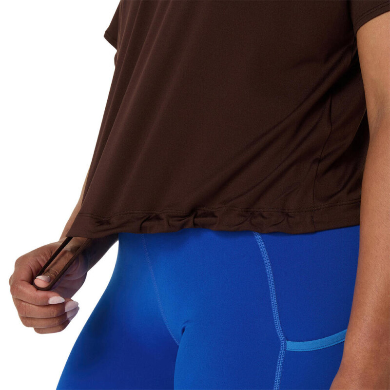 Polo Running Nagino Flex Mujer Coffee