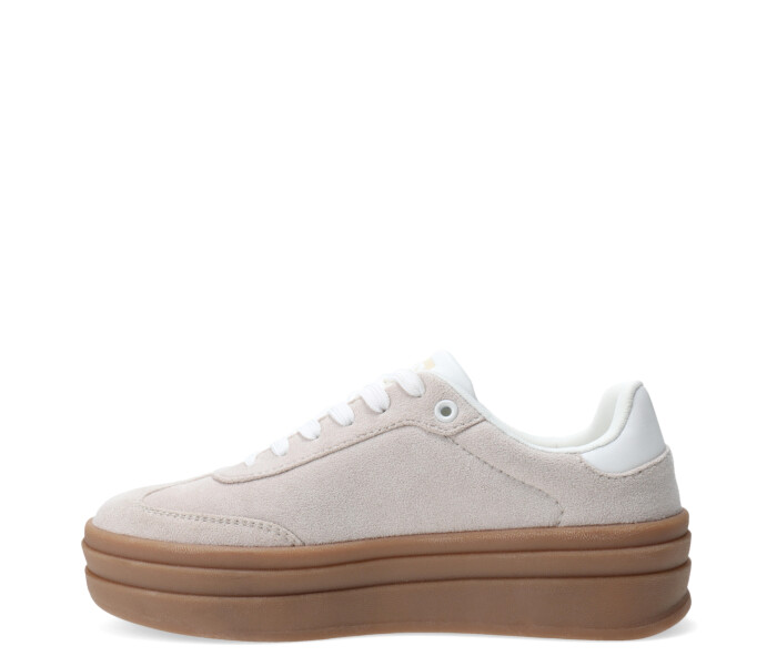 Deportivo AKOK con plataforma Beige