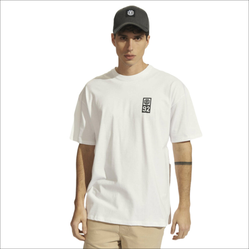 Remera Element Skate Over - Blanco Remera Element Skate Over - Blanco