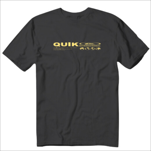 Remera Quiksilver Charts - Negro Remera Quiksilver Charts - Negro