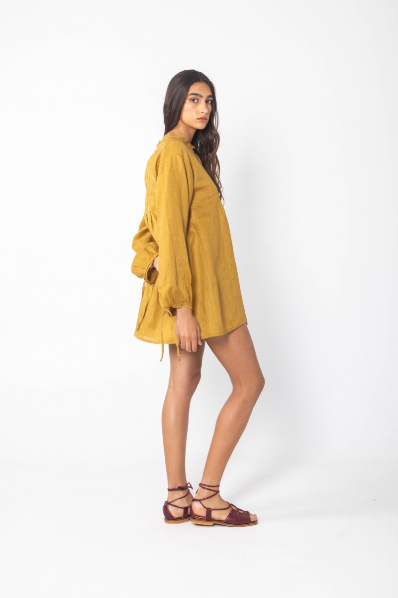 VESTIDO CORAL Pistacho