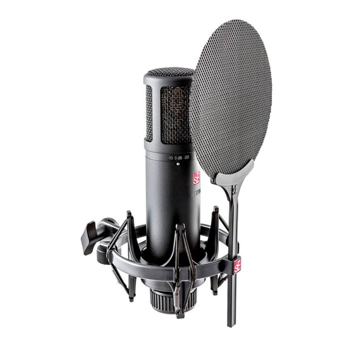 Microfono Se Electronics Se2200 Con Soporte Y Antipop 