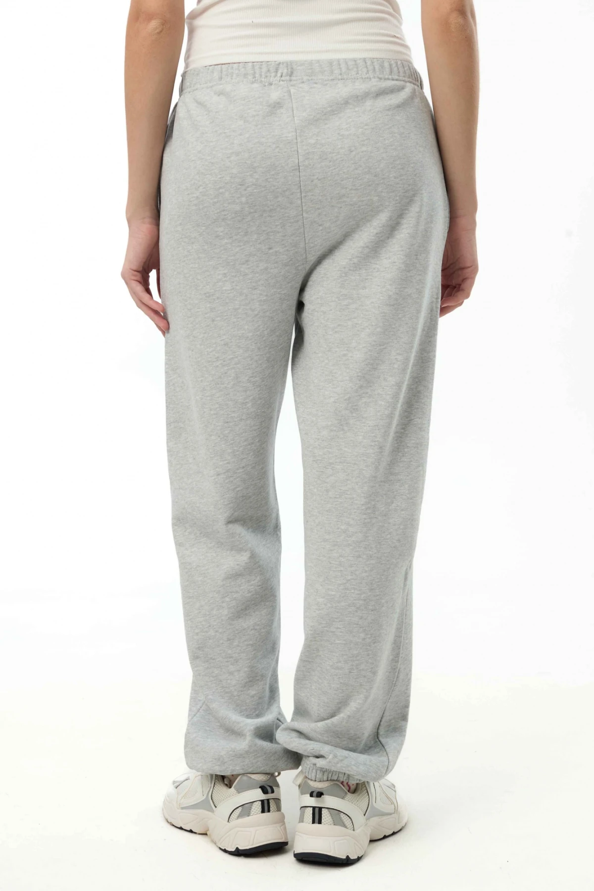 Pantalón Mecha Gris Melange