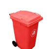 CONTENEDOR PARA RESIDUOS 240L rojo