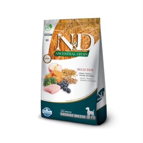 ND ANCESTRAL CAN ADULTO MEDIANO 15 KG Nd Ancestral Can Adulto Mediano 15 Kg