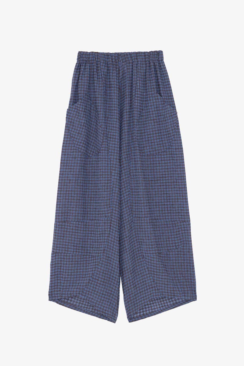 PANT VICHY Marron