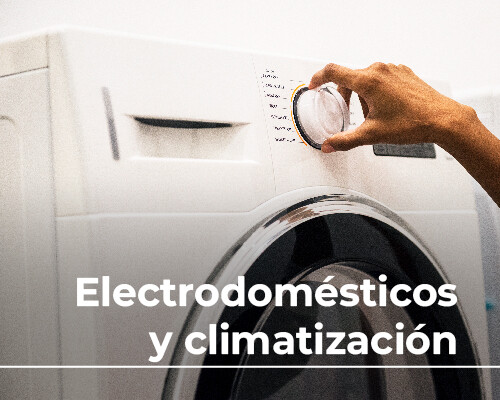 SubMenu Electrodomésticos y climatización