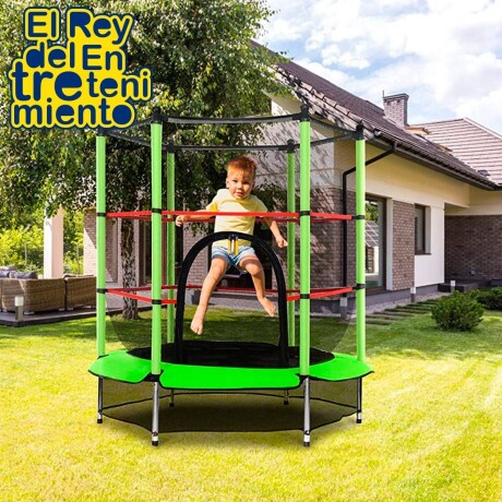Cama Elástica Trampolín 1.40mts Calidad N°1 Rojo
