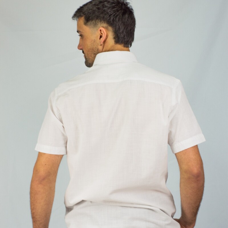 Camisa lino Malibú White