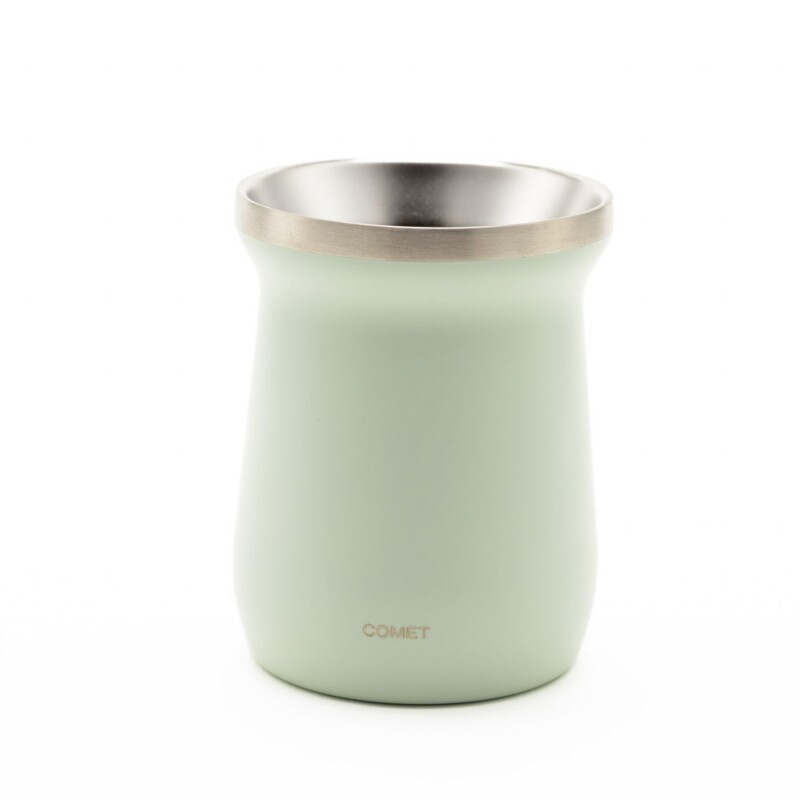 Mate Comet Amalfi 160 ml Acero Inoxidable Verde