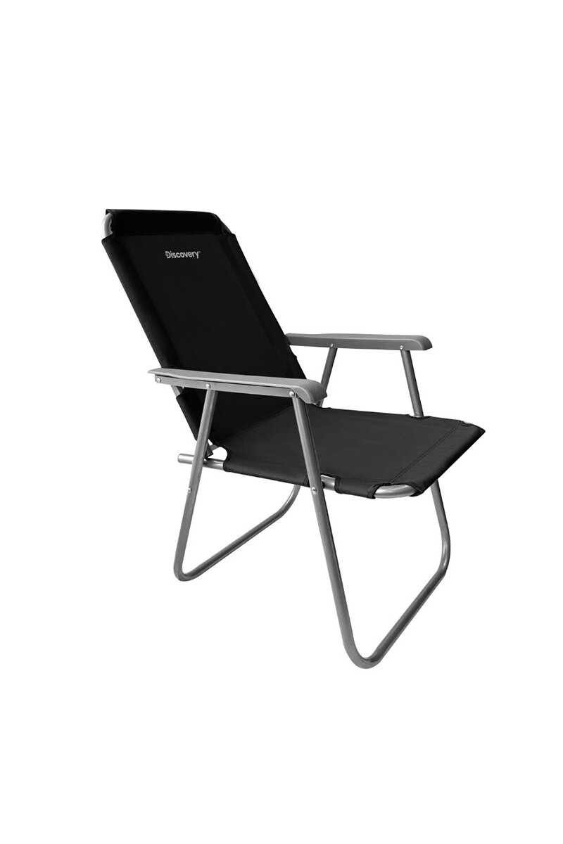 Silla Plegable de Camping Discovery Negro