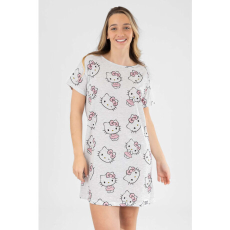 Hk pink bow dress Gris