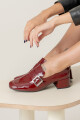 Mocasin elo Bordeaux charol