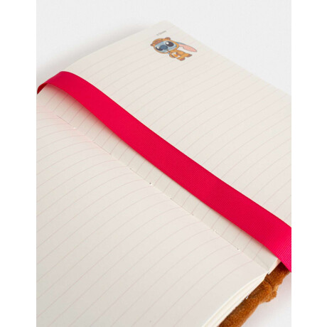 Cuaderno Plush ''stitch Capybara'' Marron Camel