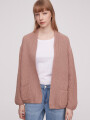 Saco Lamo Beige Oscuro