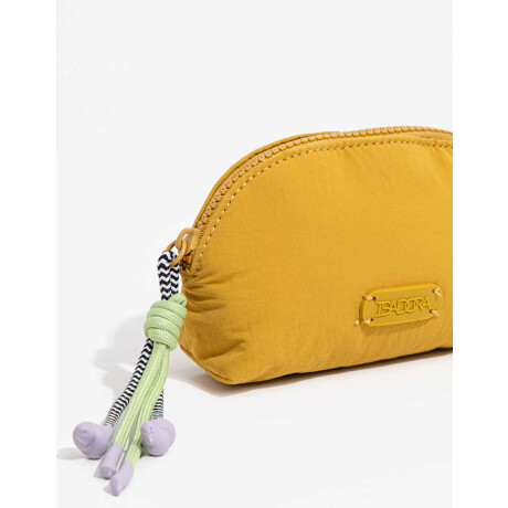 Porta Cosméticos Mix Cordones Amarillo Mostaza
