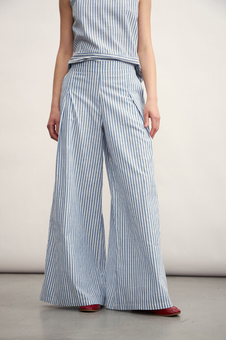Pantalon Rita Azul