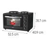Horno Electrico Enxuta Con 2 Discos 32lts Horno Electrico Enxuta Con 2 Discos 32lts
