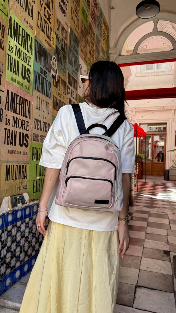 MOCHILA FLOR DE LOTO - VISON 