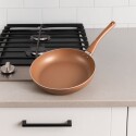 SARTEN ANTIADHERENTE CUORI CHEF 24CM DORADO