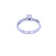 Anillo oro 18k con brillantes. Anillo oro 18k con brillantes.
