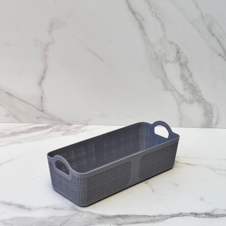 Canasto Organizador Polipropileno Alto 8cm x Ancho 12cm x Largo 28cm Canasto Organizador Polipropileno Alto 8cm x Ancho 12cm x Largo 28cm