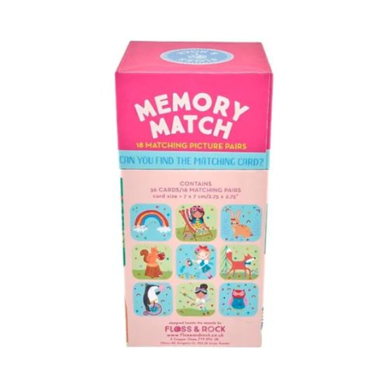 Juego de memoria Hadas Floss & Rock Juego De Memoria Hadas Floss & Rock