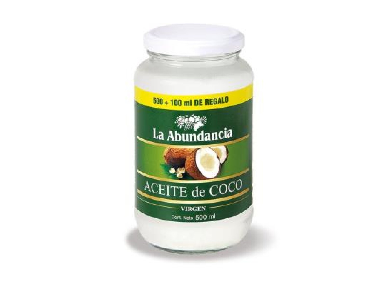 NAT-ACEITE DE COCO FCO 500CC 100 